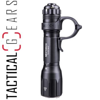 NEXTORCH TA30D MAX 4000 LUMEN TAKTISCHE LED TASCHENLAMPE MIT NANO- KERAMIK GLASBRECHER, STROBOSKOPFUMKTION INKL. FR-3 FÜHRUNGSHILFE